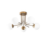 MELUCEE 5 Lights Contemporary Chandeliers Modern Pendant Light Brushed Nickel with Clear Glass Shade, Dining Room Lighting Fixtures Hanging Bedroom MELUCEE 5 Lights Contemporary Chandeliers Modern Pendant Light Brushed Nickel with Clear Glass Shade, Dining Room Lighting Fixtures Hanging Bedroom